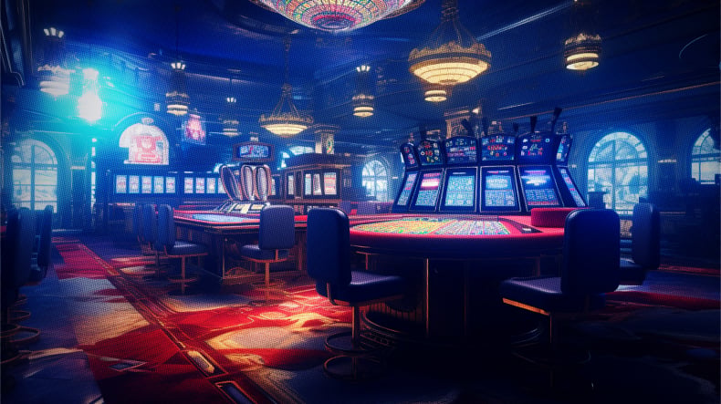 Vista del lobby de Boomerang Casino con cientos de opciones de juego disponibles